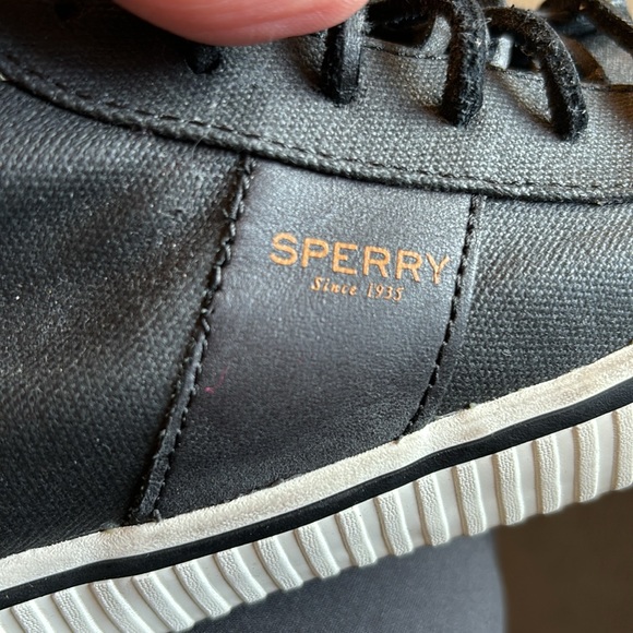 Sperry Top-Sider Rave Verge High Top Black Canvas, Women's Size 7.5 - Picture 9 of 9